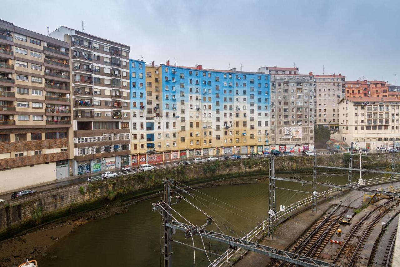 Old Bilbao Con Vistas A La Ria Lejlighed Eksteriør billede